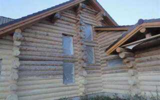 Чем лучше шлифовать сруб из бревна