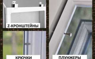 Как закрепить москитную сетку на деревянное окно