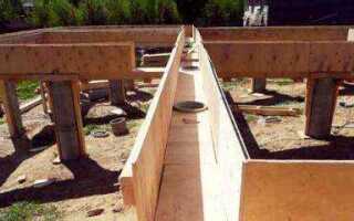 Как сделать свайно ростверковый фундамент своими руками пошаговая инструкция