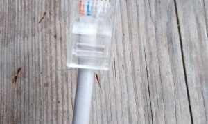 Как соединить 4 жильный и 8 жильный интернет кабель