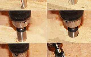 Как рассверлить отверстие в дереве большого диаметра