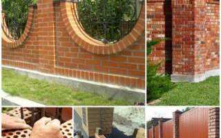 Что сделать из остатков кирпича от забора