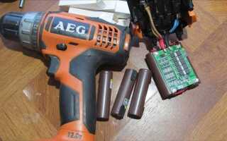 Чем заменить аккумулятор для шуруповерта 12 вольт