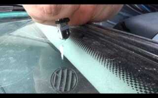 Как убрать трещину на стекле