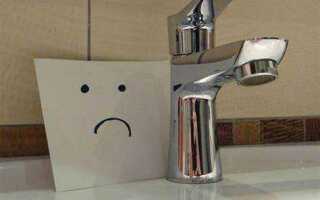 Почему нет воды в кране