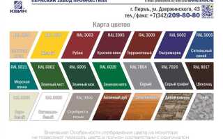 Какого цвета профнастил выбрать для забора