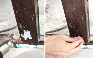 Как удалить старый герметик с пластиковых окон