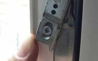 Как отрегулировать ручку на пластиковом окне