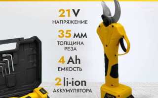 Сучкорез аккумуляторный отзывы какой лучше выбрать
