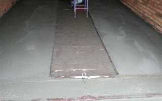 Чем покрасить бетонный пол в гараже