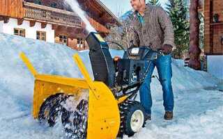 Какой снегоуборщик купить для частного дома