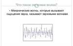 Про звуковые волны можно утверждать что они