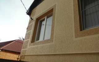 Штукатурка короед фасадная как наносить на газоблок