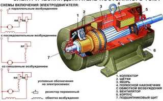 Как называется вращающаяся часть электродвигателя