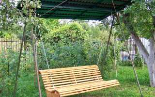 Как закрепить качели на земле без бетонирования садовые