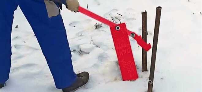 Как вытащить столб из земли