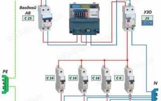 Двухполюсный автомат где фаза а где ноль