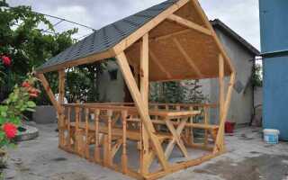 Как построить беседку своими руками дешево и красиво проекты