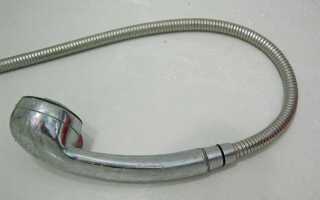 Как починить шланг от душа