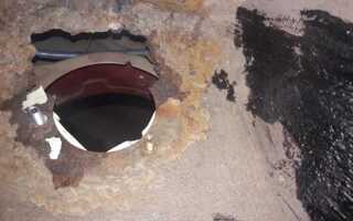 Как сделать дырку в герметике