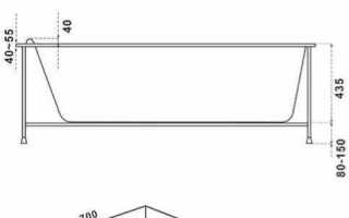 Сколько весит акриловая ванна 170х70
