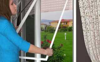 Как приклеить москитную сетку на пластиковое окно двусторонним скотчем