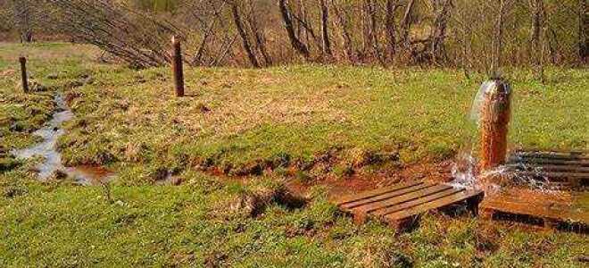 Как добыть воду из под земли