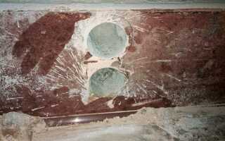 Чем заделать дырку в бетонной стене