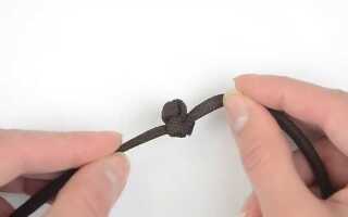 Как развязать сильно затянутый узел