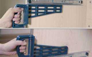 Чем смазать деревянные направляющие на мебельных ящиках