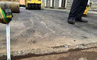 Как рассчитать асфальт на квадратный метр