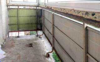 Чем заделать щель на балконе между полом и парапетом