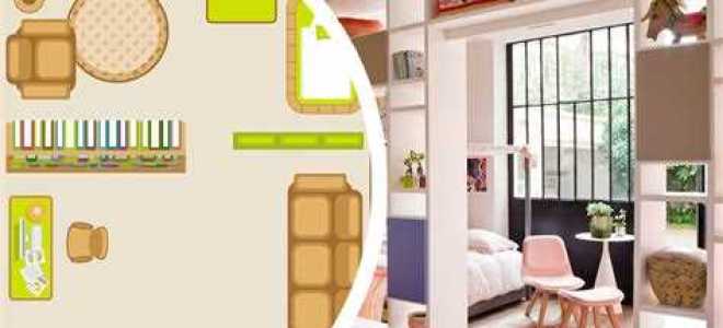 Как в маленькой комнате все разместить схема