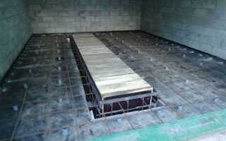 Как отремонтировать бетонный пол в гараже