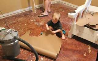 Пол в мастерской из чего лучше сделать