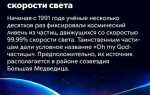 Какие частицы могут двигаться со скоростью света