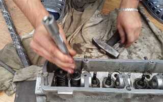 Как рассухарить клапана своими силами