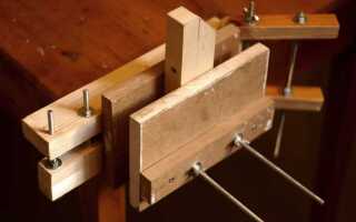 Как сделать столярные тиски для верстака своими руками