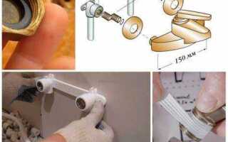 Как починить смеситель в ванной переключатель на душ вытяжной