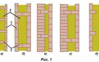 Чем заложить проем в стене