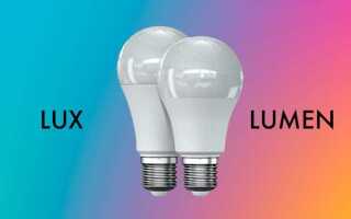 Люмены и кельвины в чем разница