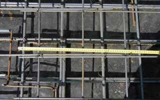 Нахлест арматуры при армировании сколько диаметров