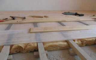 Как бюджетно сделать пол в доме