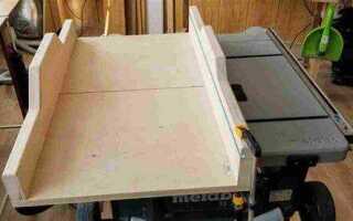 Как сделать каретку для циркулярки своими руками