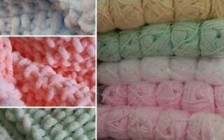 Как называется пряжа для пледа крупной вязки