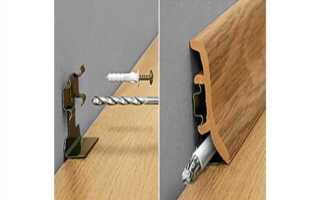 Какие саморезы нужны для плинтуса