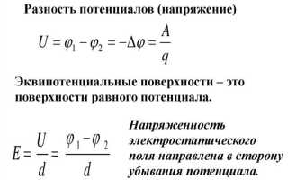 Как найти к в электростатике
