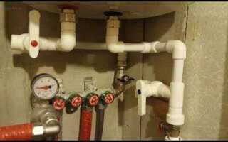 Как соединить водонагреватель с водопроводом полипропиленовой трубой