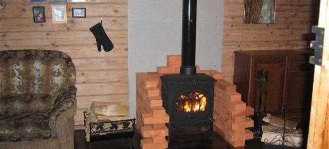 На что поставить печь камин в деревянном доме