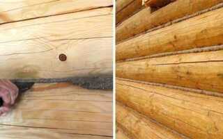 Как конопатить дом из бревна своими руками